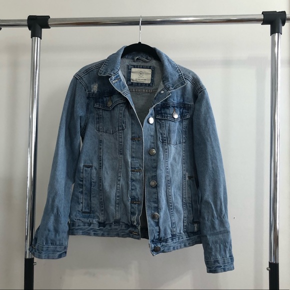 Cotton On Jackets & Blazers - Distressed denim jacket